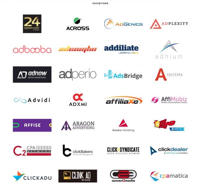 Affiliate World Europe Sponsors 1