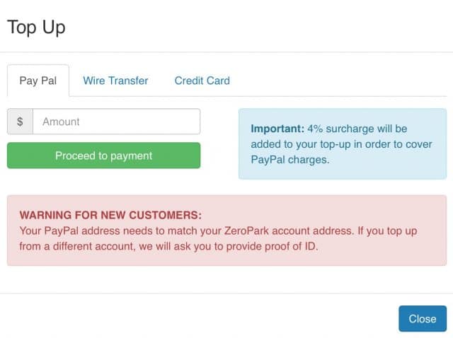 zeropark review case study payment method