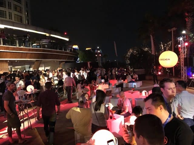 Affiliate World Asia 2016 Bangkok - Netowkring Drinks Mobidea