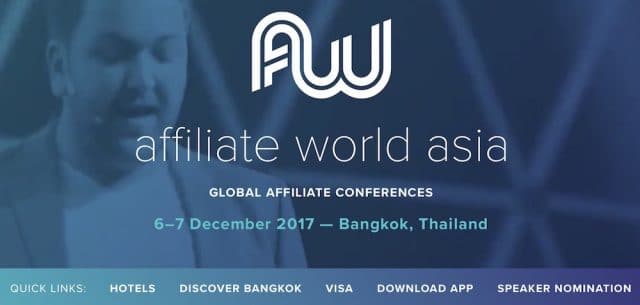 awa 2017 affiliate world asia bangkok - intro