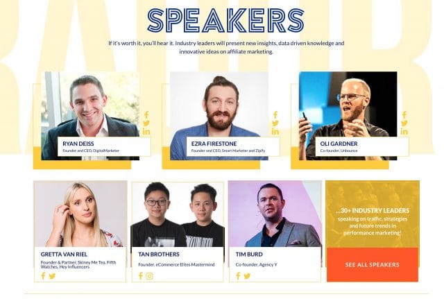 Affiliate world europe speakers