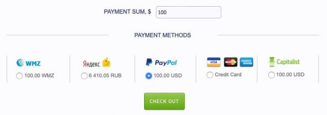 mgid ads - payment methods