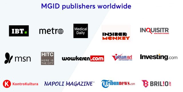 mgid ads - publishers