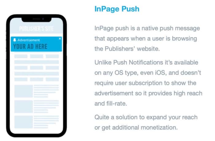 inpage push